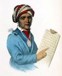 Sequoyah, inventor of the Cherokee syllabary